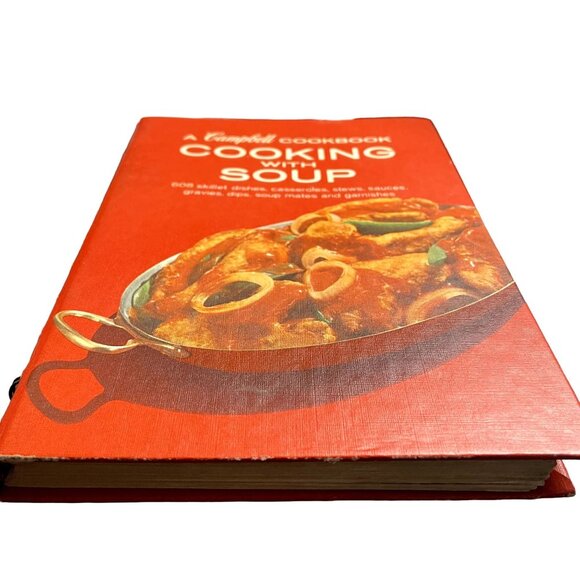 Vintage 1977 A Campbell Cookbook Cooking With Soup Spiral Bound Hardcover u - Picture 8 of 9